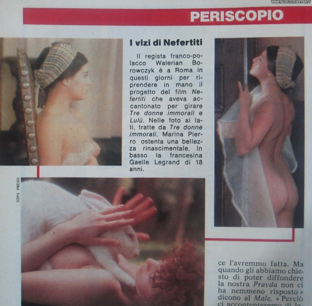 Marina Pierro Immoral Women Medium Tits International Brunette Posing