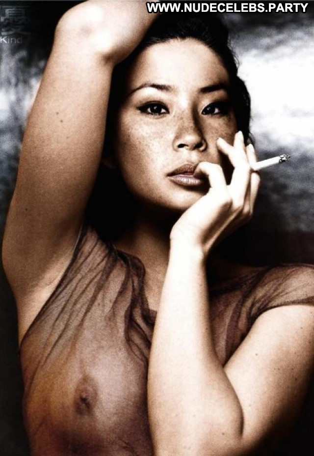 Lucy Liu Hollywood Glamour Hot Amateur Beautiful Indian Bar Babe