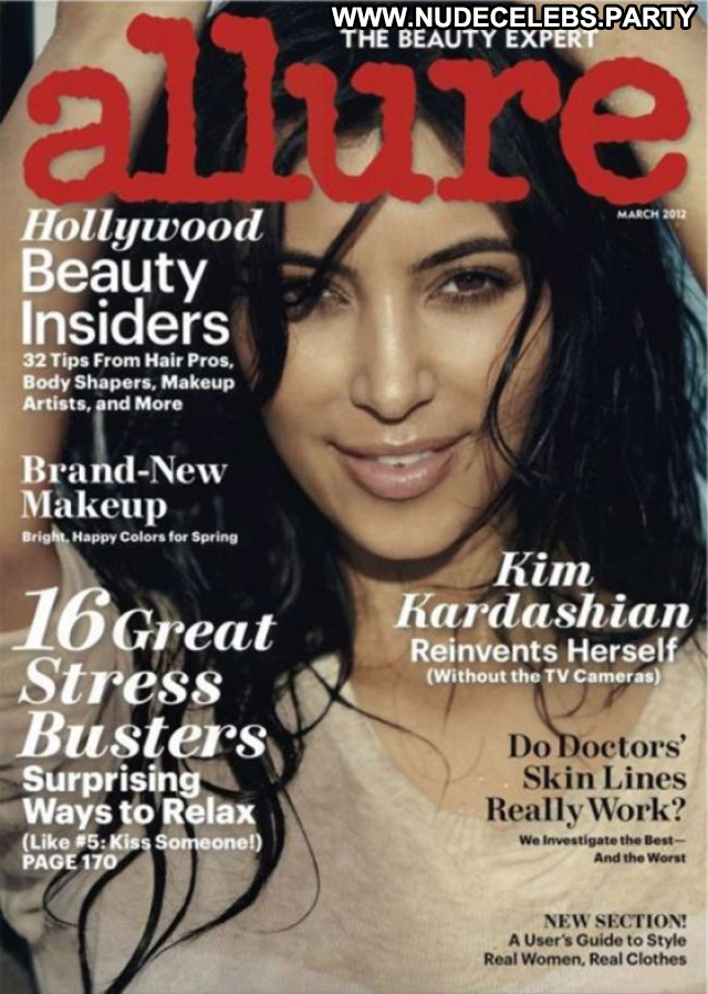 Kim Kardashian Allure Magazine Magazine Babe Celebrity Paparazzi