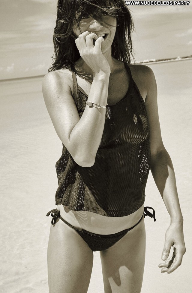 Helena Christensen Photo Shoot Sultry Cute Celebrity Brunettes Bikini