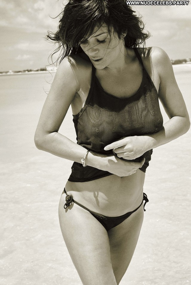 Helena Christensen Photo Shoot Brunettes Cute Celebrity Sultry Bikini