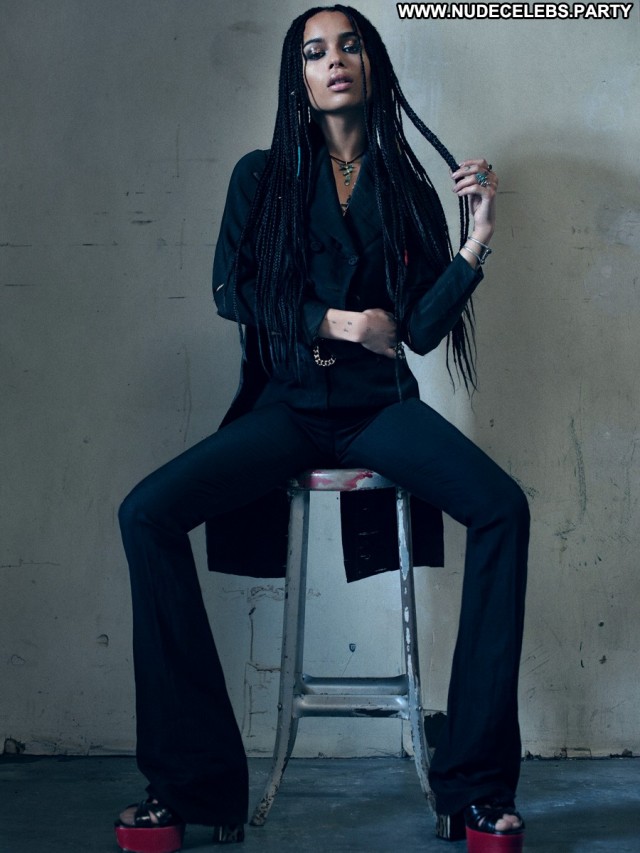 Zoe Kravitz Photo Shoot Sensual Celebrity Black Magazine Gorgeous
