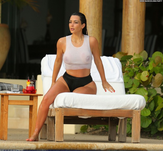 Kim Kardashian Paparazzi See Through Sex Tape Posing Hot Paparazzi