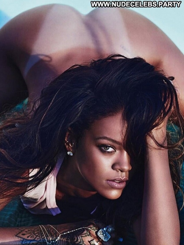 Rihanna Photo Shoot Magazine Black Pretty Cute Nude Sultry Celebrity