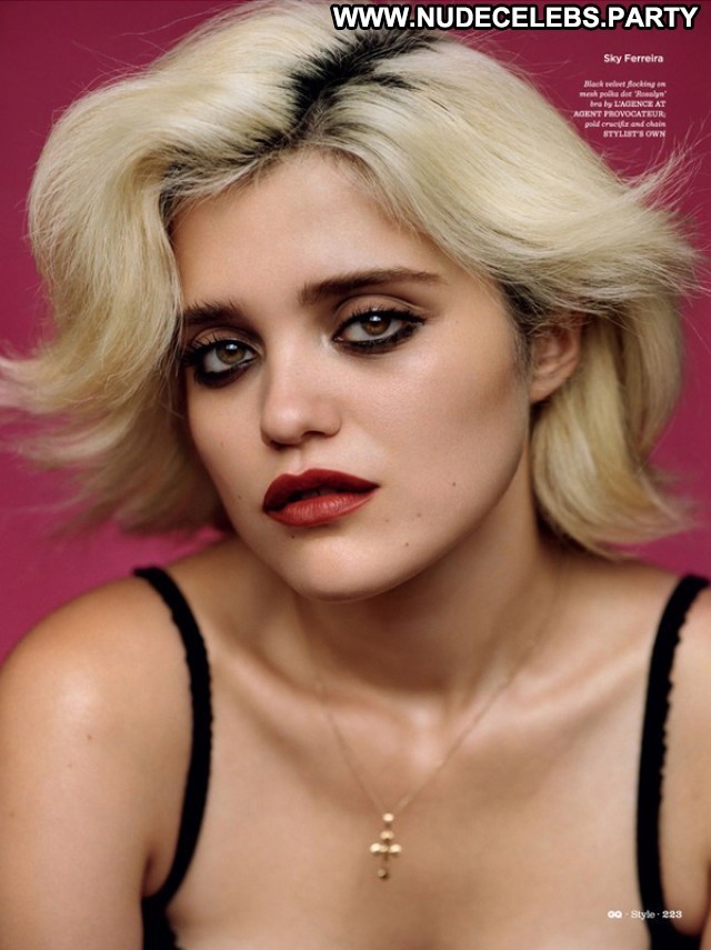 Sky ferreira topless Pics.