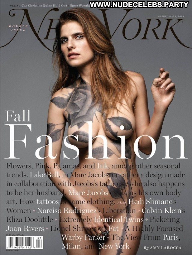 Lake Bell Photo Shoot Brunettes Body Paint New York Magazine Lake