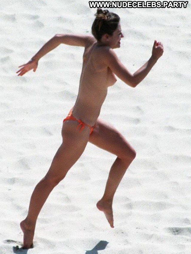 Elizabeth Hurley Elizabeth Celebrity Beach Stunning Paparazzi Nude