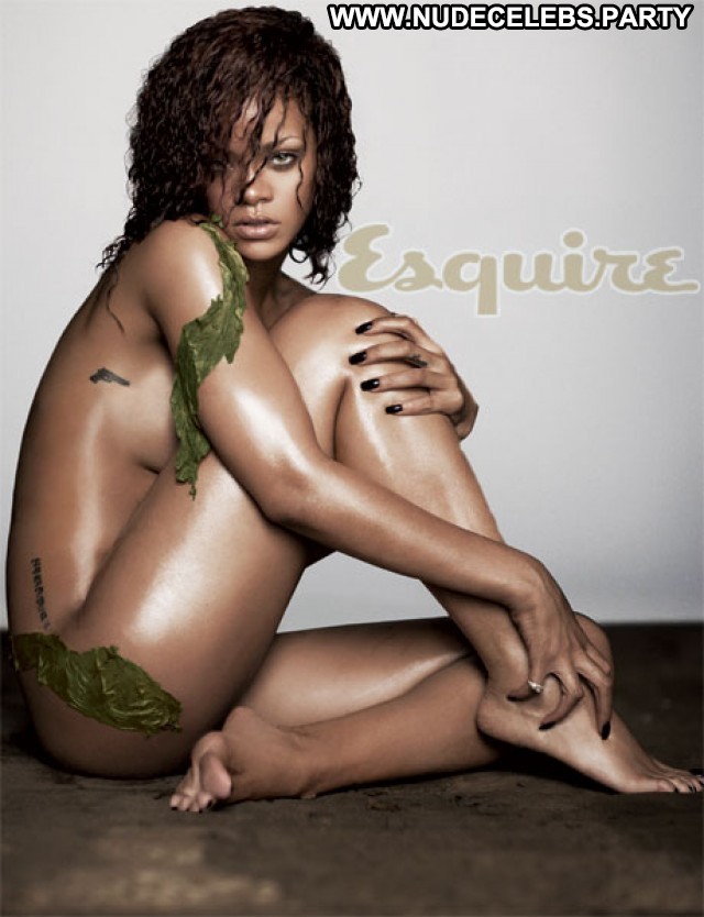 Rihanna Esquire Magazine  Magazine Celebrity Beautiful Nice Nude