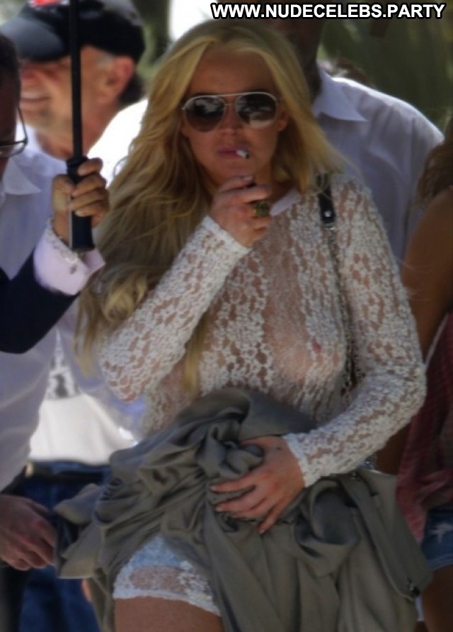 Lindsay Lohan Photo Shoot Pretty Celebrity Sexy Candid Vagina