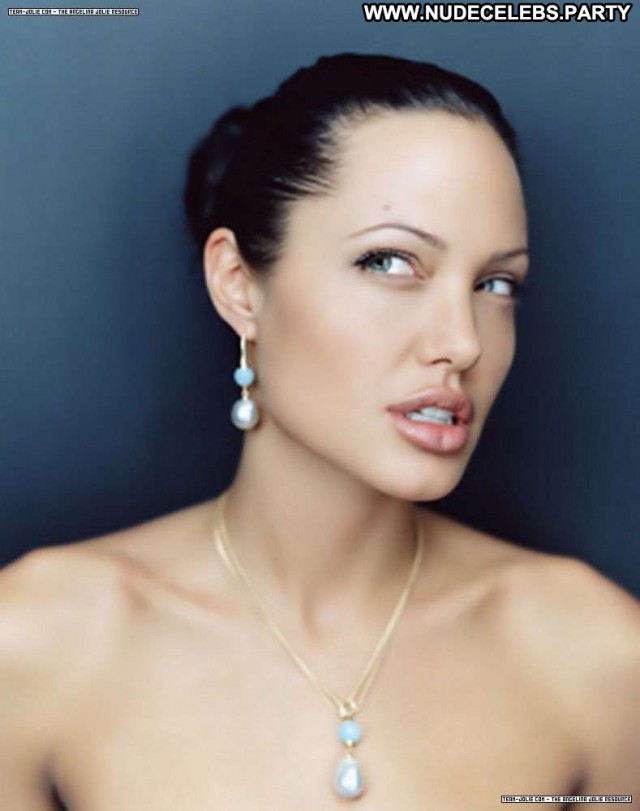 Angelina Jolie Photoshoot  Cute Posing Hot Hot Doll Celebrity Sultry