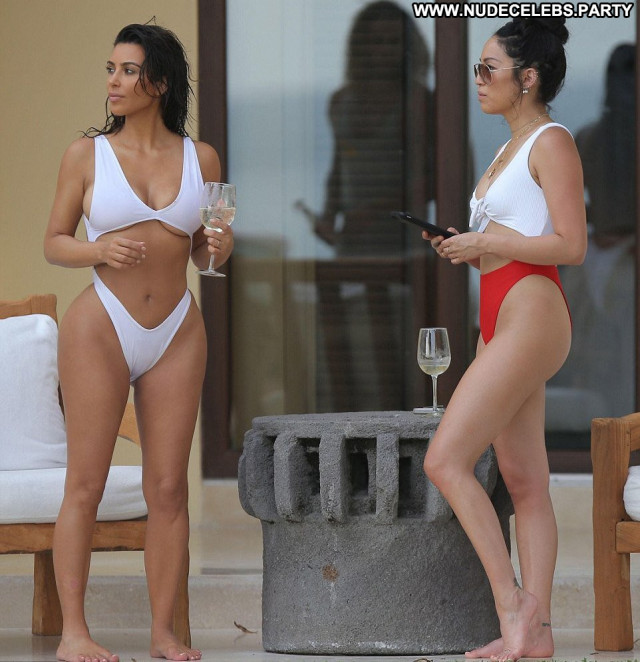 Kim Kardashian No Source Beautiful Shirt Wet Posing Hot Photoshoot