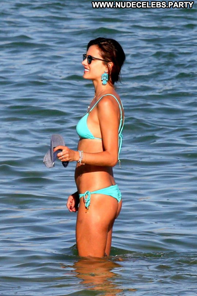 Alessandra Ambrosio No Source Celebrity Babe Bikini Beautiful Candids