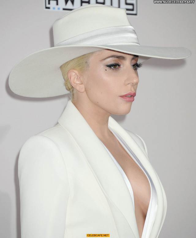 Lady Gaga American Music Awards Awards Celebrity Babe Gag Posing Hot