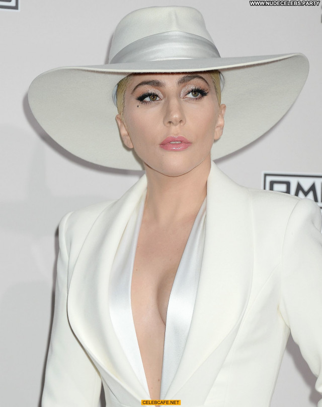 Lady Gaga American Music Awards Beautiful Gag Awards Posing Hot Babe
