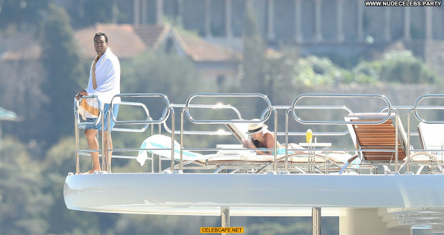 Sara Sampaio No Source Topless Babe Celebrity Yacht Posing Hot