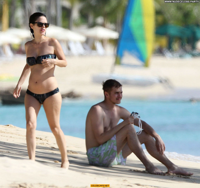 Rachel Bilson No Source Babe Barbados Bar Bikini Beautiful Celebrity