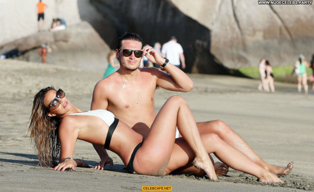 Ferne Mccann The Beach Beach Sex Posing Hot Bikini Celebrity Babe