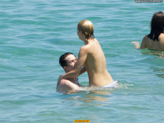 Pixie Geldof The Beach Topless Toples Ibiza Babe Beach Posing Hot