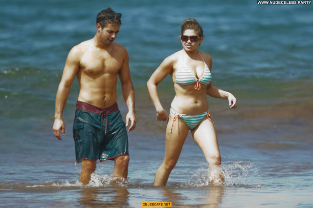 Danielle Fishel No Source Celebrity Beautiful Beach Posing Hot Babe