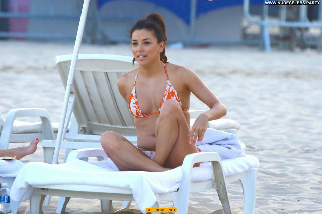 Eva Longoria The Beach Beach Babe Posing Hot Beautiful Bikini