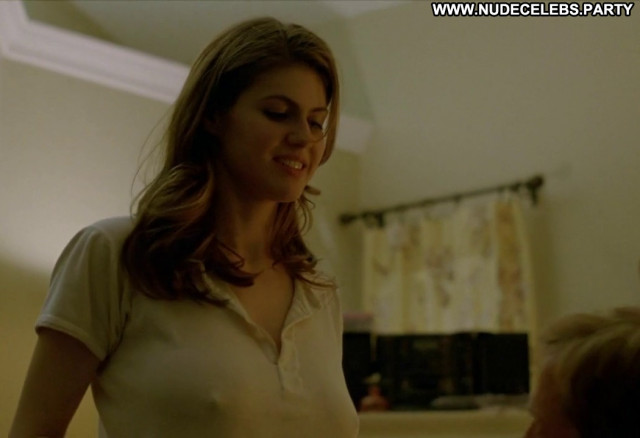 Alexandra Daddario True Detective Bombshell Breasts Posing Hot Nude