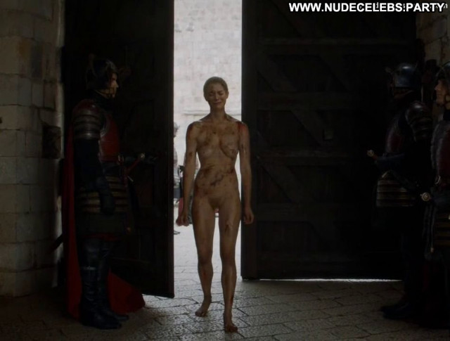 Lena Headey Game Of Thrones Breasts Big Tits Nude Posing Hot Babe Sea