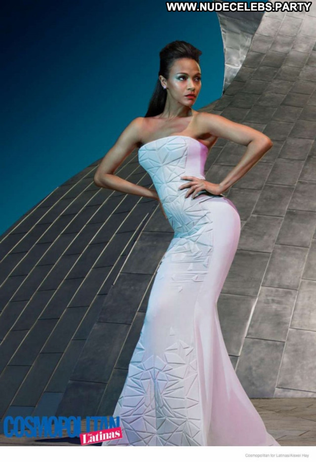 Zoe Saldana S Magazine Latina Posing Hot Beautiful Celebrity Latin