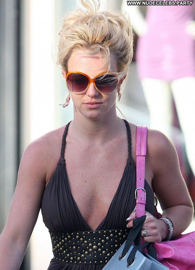 Britney Spears Beverly Hills Paparazzi Celebrity Candids Posing Hot