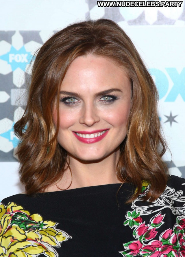 Emily Deschanel West Hollywood Beautiful Babe Party Paparazzi West