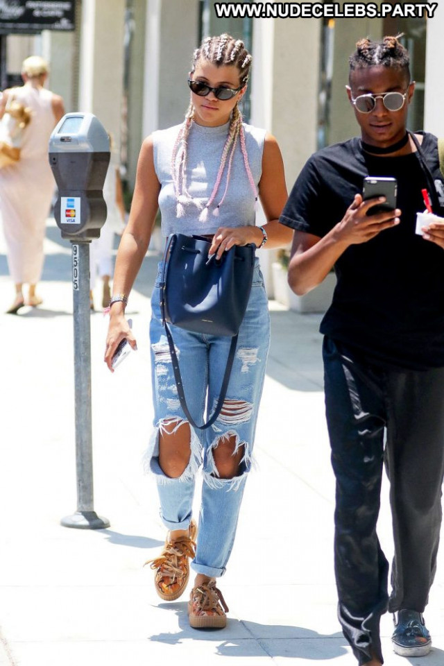 Sofia Richie Beverly Hills Beautiful Babe Paparazzi Rich Posing Hot