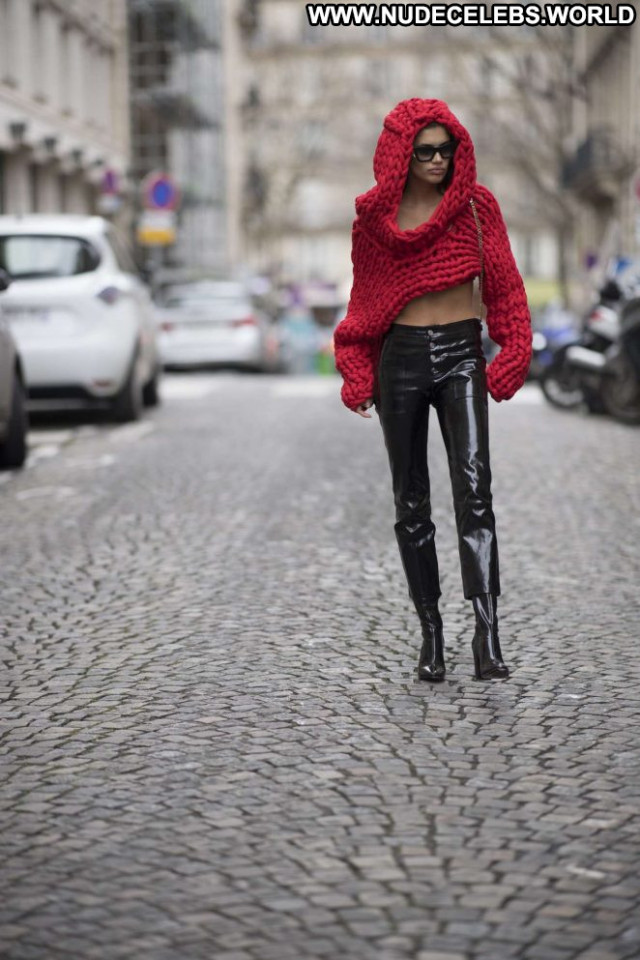 Sara Sampai No Source Celebrity Babe Fashion Posing Hot Paris