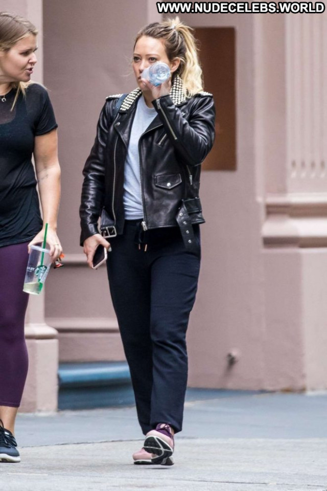 Hilary Duff New York Paparazzi Gym New York Celebrity Beautiful Babe