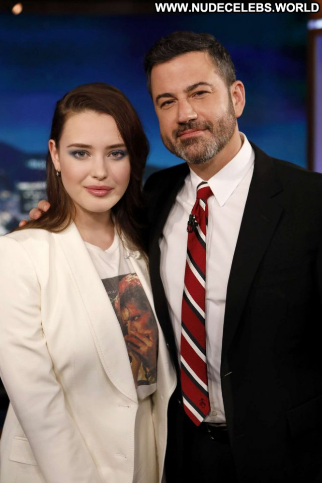 Katherine Langford Jimmy Kimmel Live Beautiful Babe Angel Los Angeles