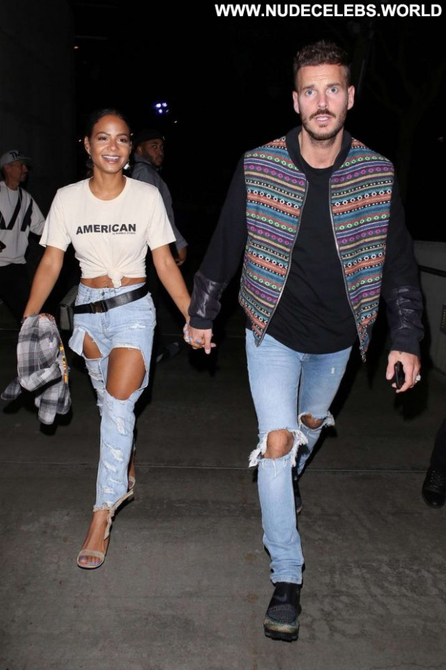 Christina Milian Los Angeles Babe Paparazzi Posing Hot Angel