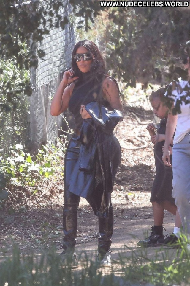 Kim Kardashian Los Angeles Beautiful Paparazzi Celebrity Babe Los
