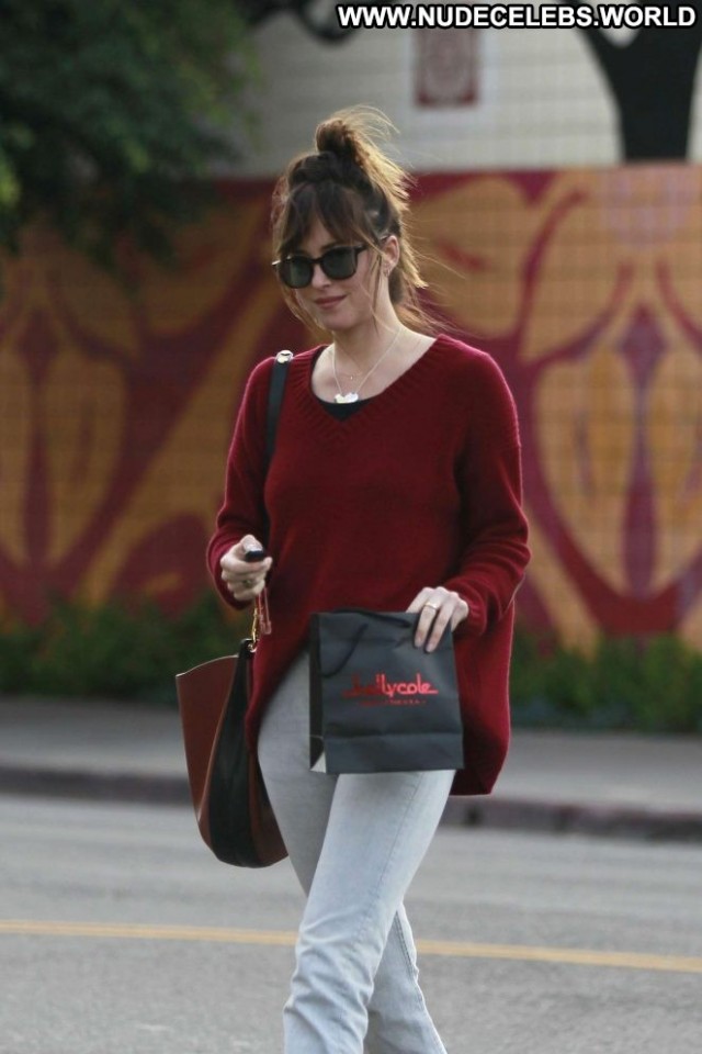 Dakota Johnson Los Angeles Shopping Babe Angel Beautiful Posing Hot