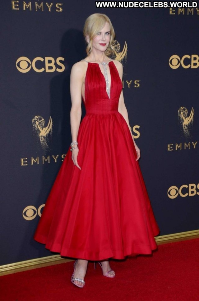 Nicole Kidman Primetime Emmy Awards  Babe Angel Posing Hot Awards Los