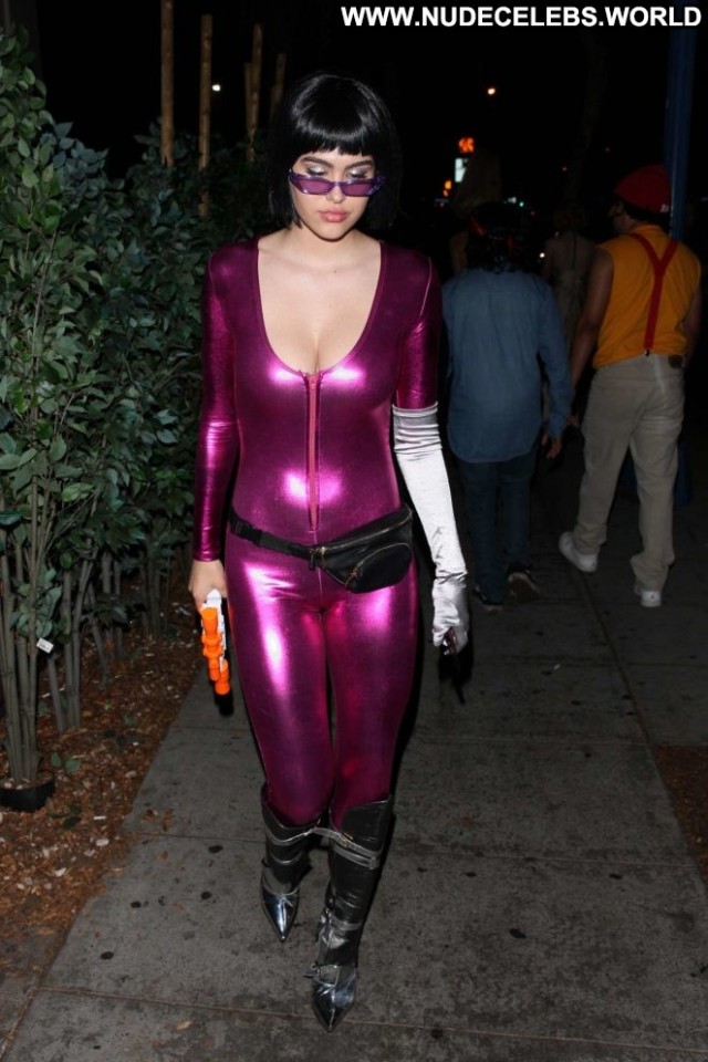 Amelia Hamlin Halloween Party Celebrity Halloween Party Posing Hot