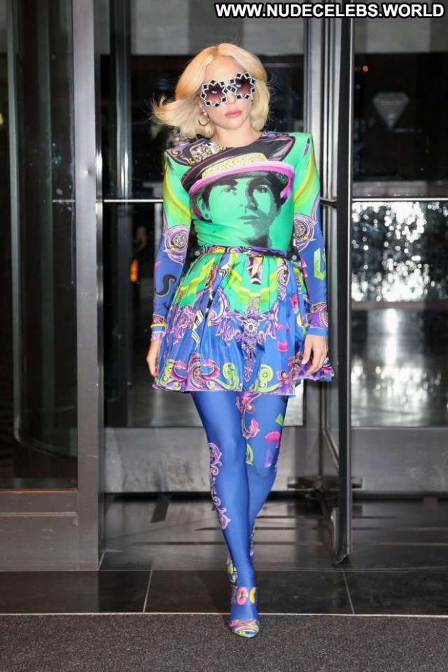 Lady Gaga No Source Beautiful Posing Hot Paparazzi Celebrity Gag Nyc