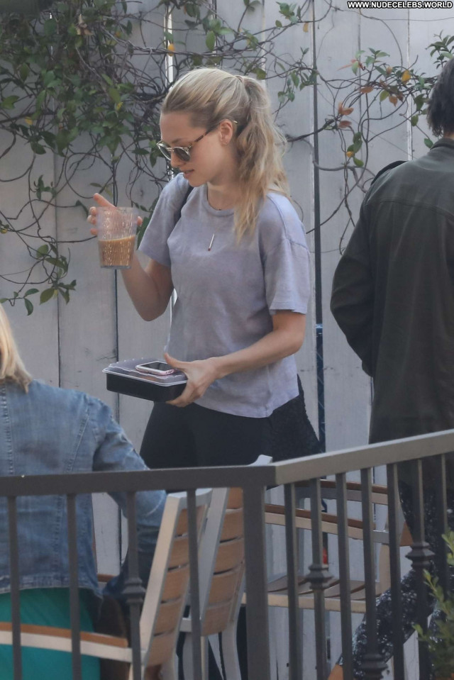 Amanda Seyfried West Hollywood Celebrity Paparazzi Posing Hot Babe