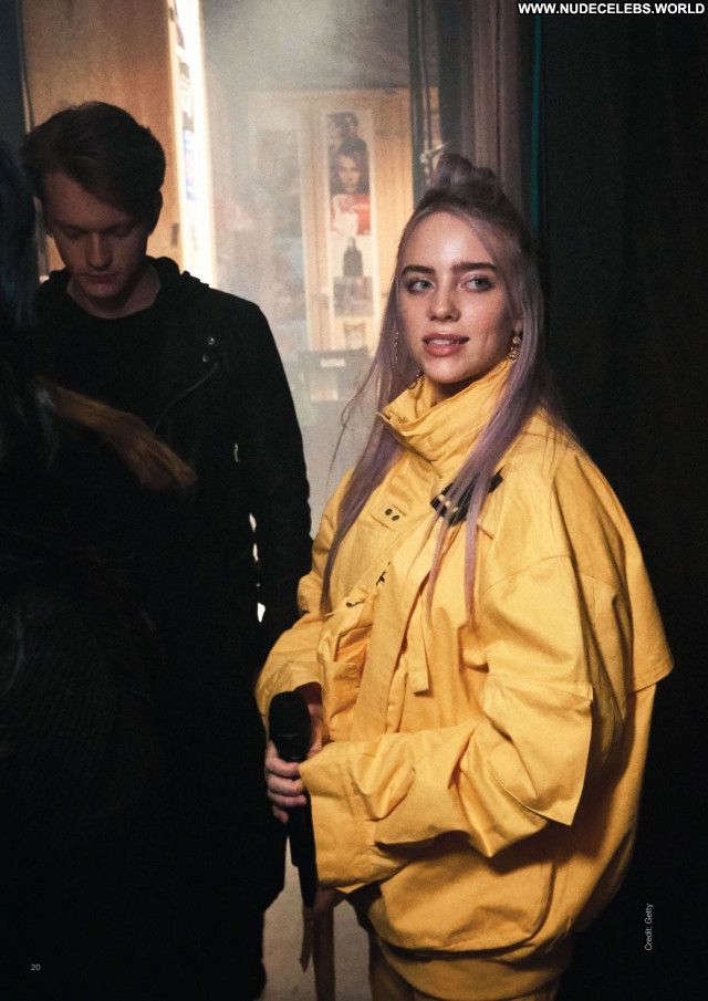 Billie Eilish No Source Posing Hot Babe Beautiful Celebrity Sexy